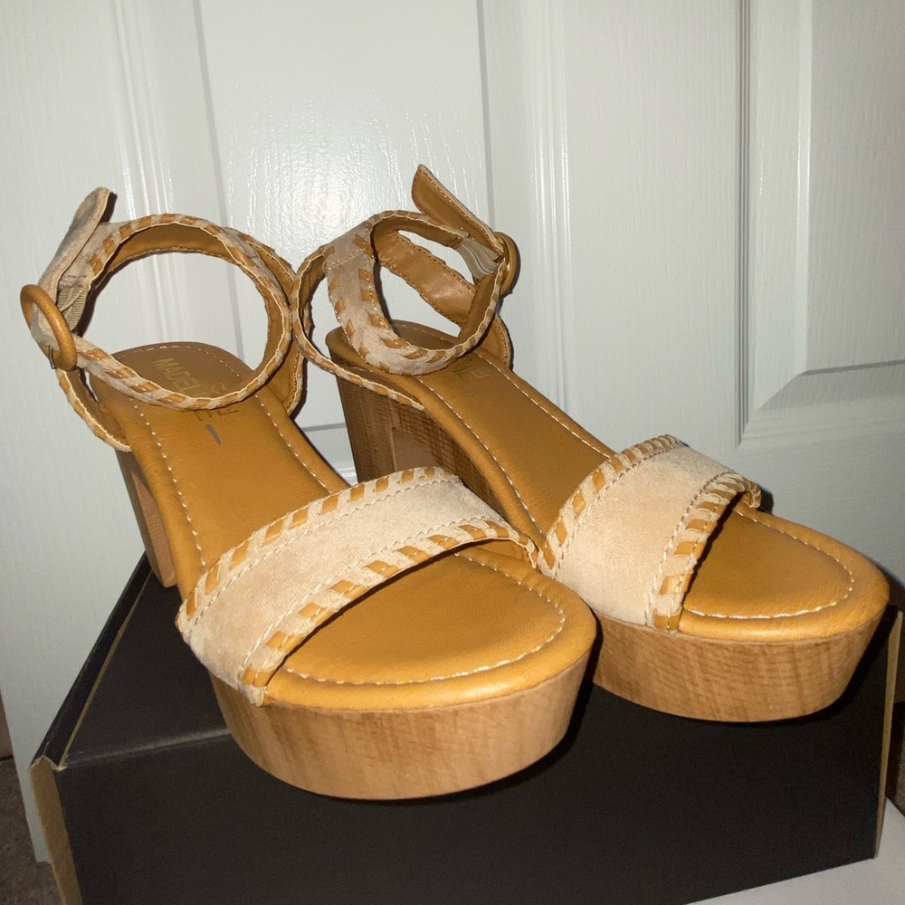 Madeline Girl Brand New Blocky Heels